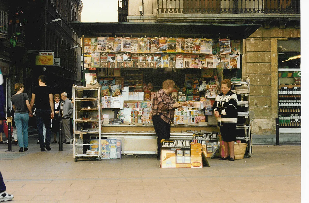 View of the shop